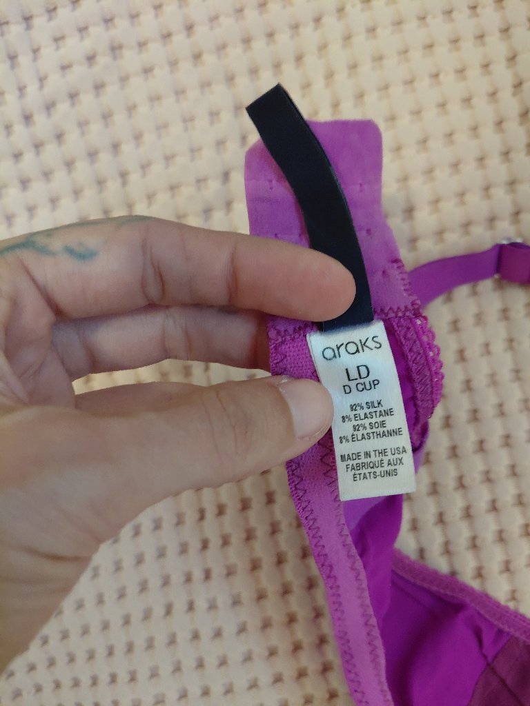 New Araks Penelope Side Cup Bralette In Orchid — image 4 of 7